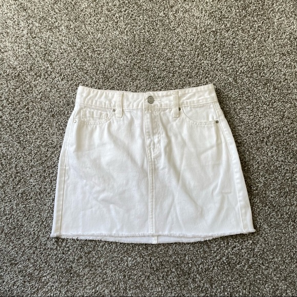 PacSun Dresses & Skirts - Pacsun White Denim Skirt